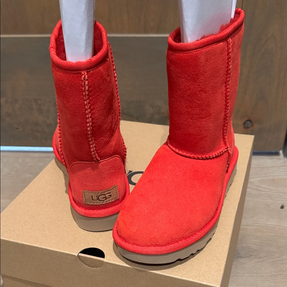 UGG Red Winter & Rain Boots